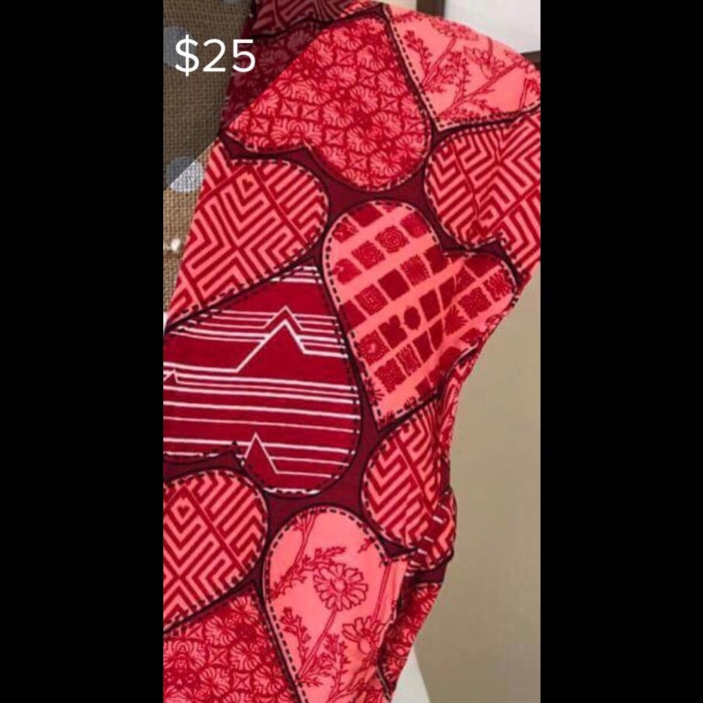 Os lularoe Valentine's leggings